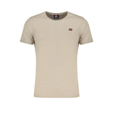 Beige Cotton T-Shirt